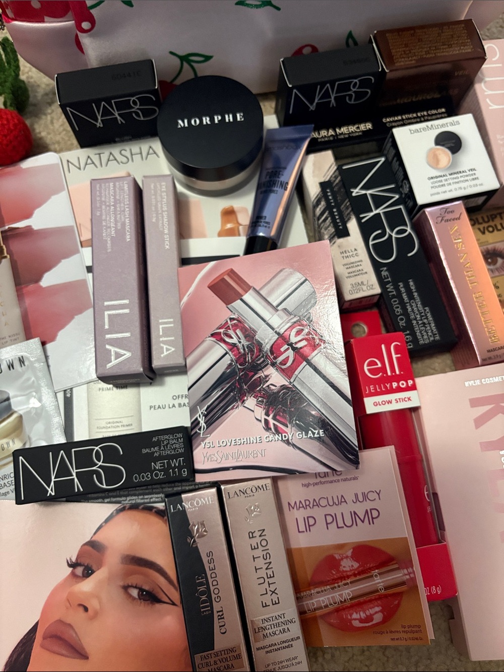 Makeup Bundle and Pink Cherry Cosmetic Case - Picture 5 of 6